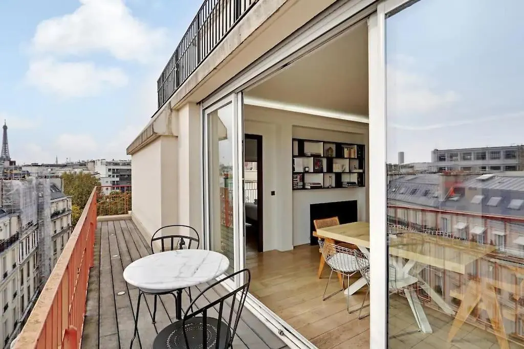 Penthouse Champs Elysees, Vue Sur Tout Paris Et La Tour Eiffel フランス